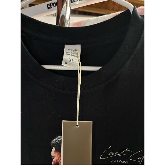 Rod Wave Last Lap tour 2024 dates inspired 2-sides Hip-Hop T-shirt Size XL - Picture 6 of 6